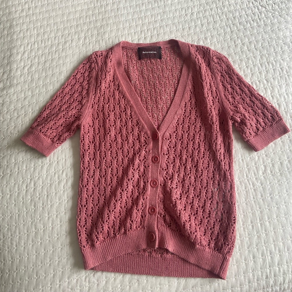 Small Reformation Knit Top, Never Worn
